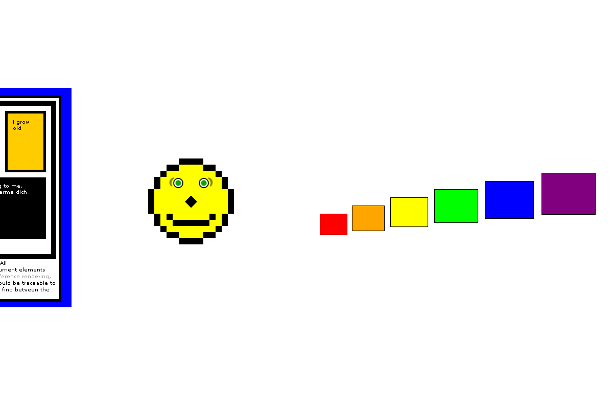 Three tests, Acid1, Acid2, and Acid3, have been published as part of the Web Standards Project (WaSP).